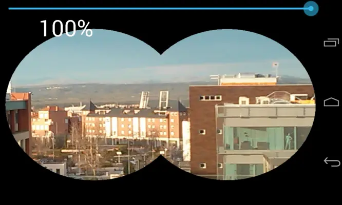 Simple binoculars android App screenshot 0