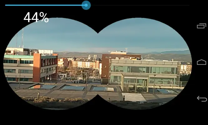 Simple binoculars android App screenshot 1